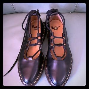 Dr Martens Elphie shoes black leather UK4/US6
